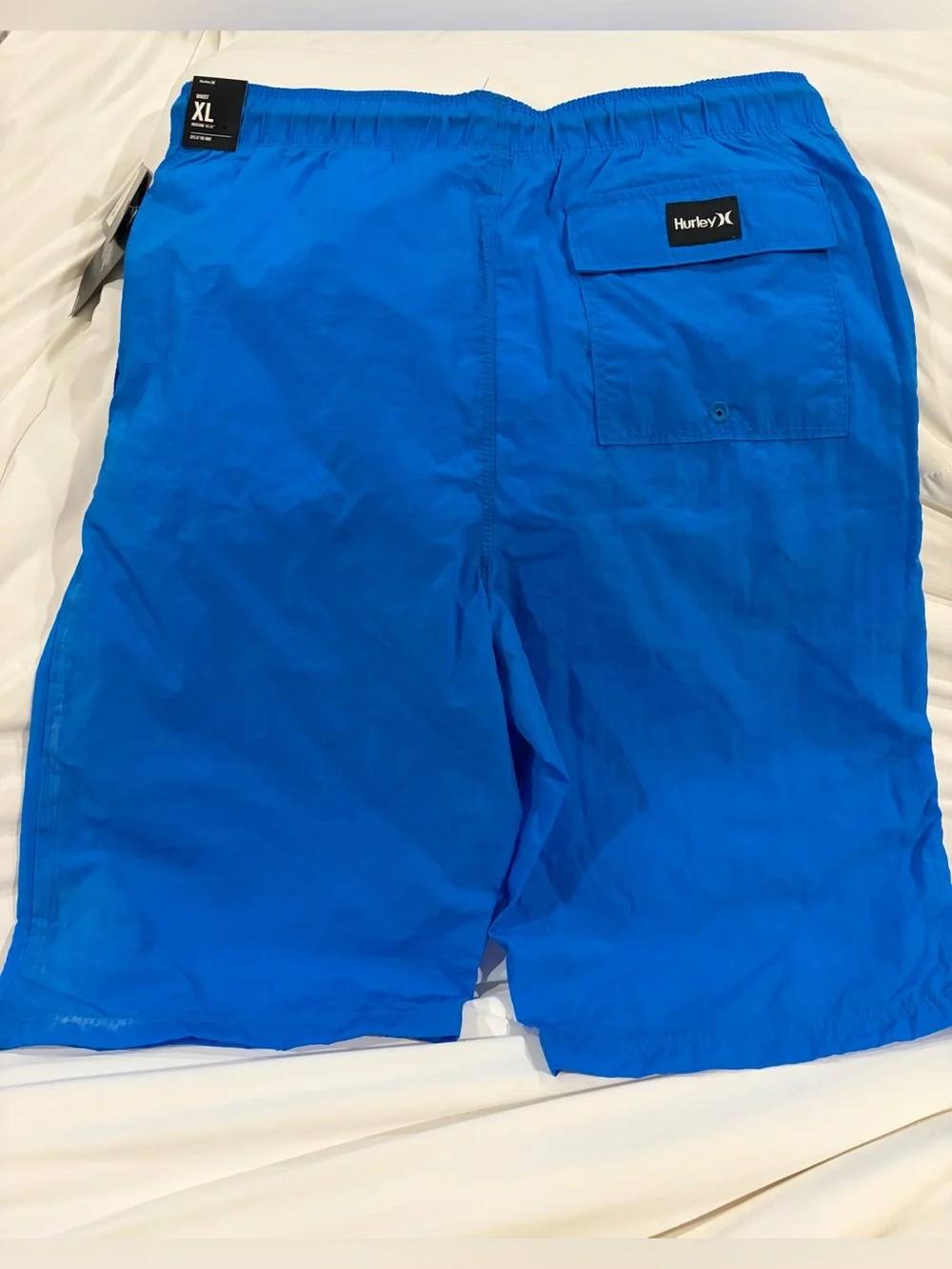 Hurley Boy”s XL Blue Drawstring Swim Shorts